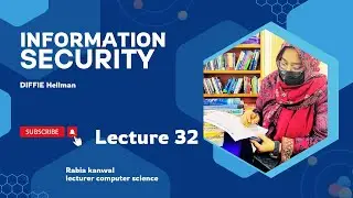 Diffie Hellman Key Exchange Algorithm with Example || Rabia Kanwal