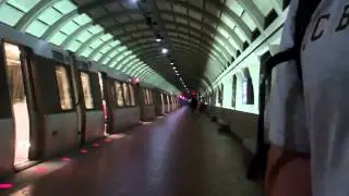 WMATA- Red line Train to Glenmont at Forest Glen (wrong trac