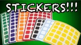 5x5x9 Stickers Unboxing