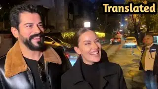 Burak and Fahriye New Interview || Translated
