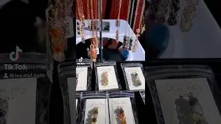 Spiral Crystal Necklaces in the Sunshine 😍