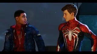 Marvel's Spider-Man Remastered - Майлз узнает что Питер паук !!!