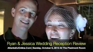 Atlanta Wedding DJ | Wedding at The Piedmont Room Review of Atlanta DJ Online