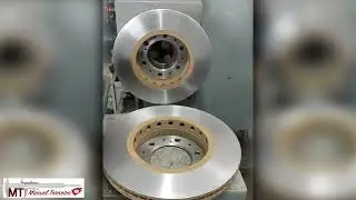 RETIFICAR DISCOS de FREIO | GRINDING BRAKE DISCS | TORNO MECANICO | LATHE MACHINE | MANUEL TORNEIRO