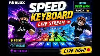 +1 speed keyboard live stream❤️ 