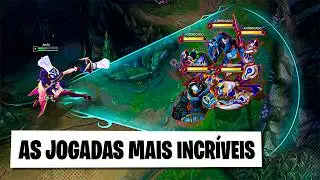 Os melhores momentos da HISTÓRIA do League of Legends!