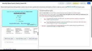 Identify News Search Query Intent EN | Qualify PASSED | UHRS Trainer