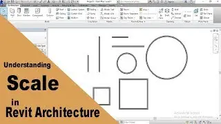 How to Scale in Revit|Understanding Scale tool in Revit Architecture in detail|Step by Step tutorial
