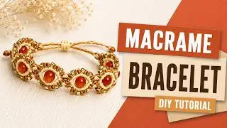 МАКРАМЕ БРАСЛЕТ. MACRAME BRACELET.