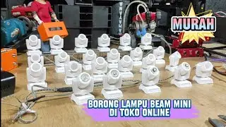 miniatur lampu sorot panggung, murah meriah auto borong