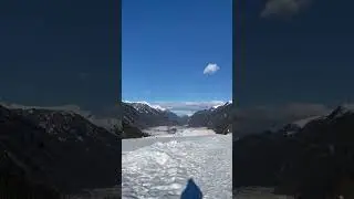 Längenfeld Austria Alpy 2024 styczeń