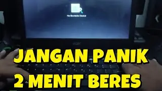 How to solve the problem of no bootable device on an Acer laptop