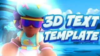 3D Text Template(BrawlStars)