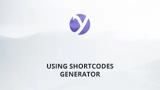 Using Shortcodes Generator