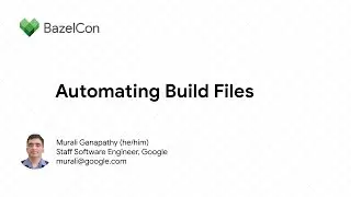 Automating Build Files