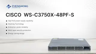 Cisco Catalyst 3750-X Switch，WS-C3750X-48PF-S