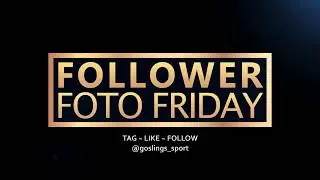 Goslings Sport: Follower Foto Friday (10/27/17)