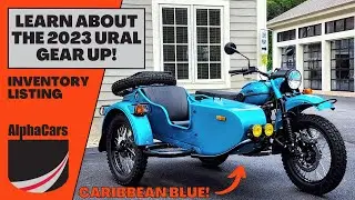 You Have to See This Caribbean Blue Ural Gear Up! Changes for 2023, Features, & Specs!