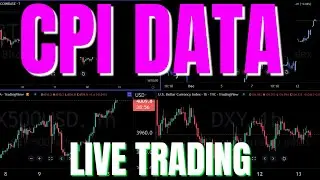 ✅ LIVE TRADING CPI DATA RELEASE!! ✅