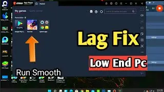 Msi App Player Best Setting For Low End PC || Msi App Player Lag Fix