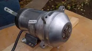 Электродвигатель_ мотор редуктор _ мотор колесо_ Micro-Motor AG _ Type 110-30R _ работа