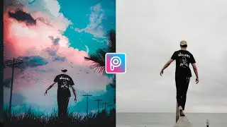 How To Edit ANIME SCENERY in PicsArt Mobile 2021 |AKZone