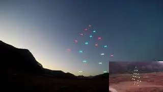 Outdoor Aerial Choreography (실외 군집 비행, 크리스마스)
