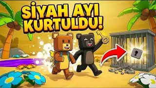 Super Bear Adventure 🐻: SAVE THE BLACK BEAR 😱 SUPER BEAR