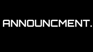 THE ANNOUNCMENT.