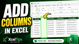 How to Add Columns in Excel the Easy Way