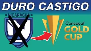 NICARAGUA QUEDA FUERA DE LA COPA ORO 2023