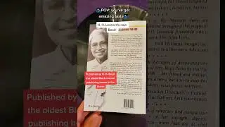 H's New Book!