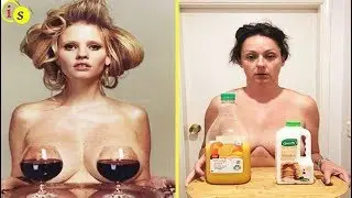 Most Hilarious Pics Of Woman Recreating Celebrity Instagram Photos 2017 !!