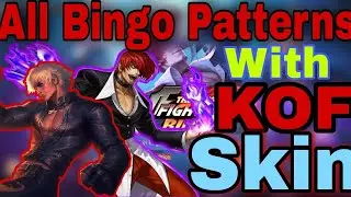 KOF Bingo Patterns || With which Kof skin you will get|| Chance to Get your Favourite KOF skin  2023