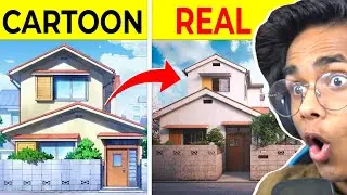 Famous Cartoon Houses In REAL LIFE?