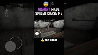 This is what happens when granny spider chases you! 😱 