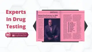 Experts In Drug Testing, Not A Screening Generalist (Pre-Employment Screening)