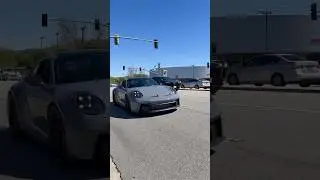 992 GT3 leaving cars & coffee #carshow #gt3 #porsche