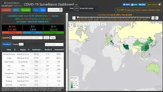 [LIVE] Coronavirus Dashboard for tracking virus outbreak