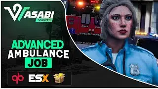 Wasabi's FiveM Advanced Ambulance Job [ESX / QBCore]