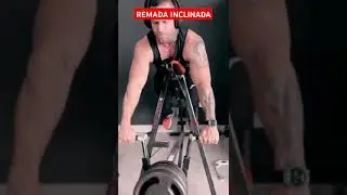 Remada Inclinada, trabalho de deltóide posterior, trapézio médio e infra, redondos, romboides.