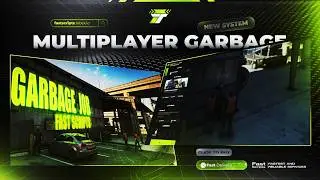 Multiplayer Garbage Job FiveM | Fast Scripts | discord.gg/fastscripts
