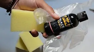 BLACK MAGIC penghitam body motor murah 5 rb dapet paket kumplit + spons dan sarung tangan