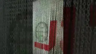 SHUOLONG Aluminum chain link curtain with LOGO
