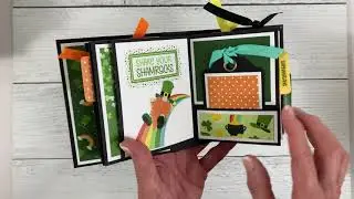 Lucky Charm Mini Scrapbook Album Kit