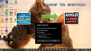Switch Graphics from Intel to AMD Graphics
