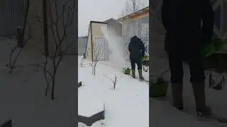 снегоуборочная лопата greenworks