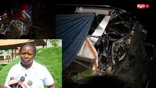 AJALI ILIYOHUSISHA GARI LILILOBEBA POMBE NA BASI VIFO VYAFIKIA VINNE, MAJERUHI 15 WANAENDELEA VIZURI