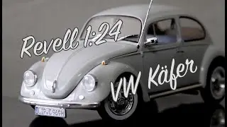 Revell Plastic Scale Model Kit 1:24 VW Käfer / Beetle Limousine 1968 Full Build (step-by-step)
