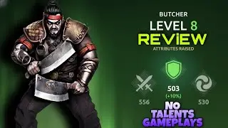 LEVEL 8!! BUTCHER in PVP with 0 TALENTS - Shadow Fight Arena